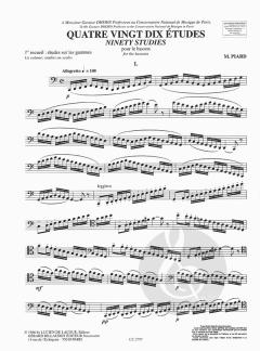 Quatre-vingt-dix Etudes Vol. 1 (M. Piard) 