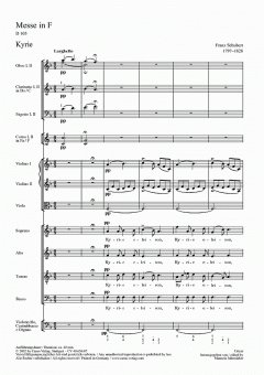 Sämtliche Lateinischen Messen von Franz Schubert 