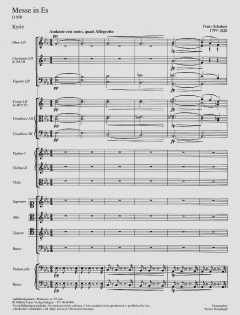 Sämtliche Lateinischen Messen von Franz Schubert 
