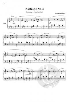 Nostalgie Nr. 1-7 - Klavierstücke en hommage (mit CD) von Cornelia Hagen für Klavier solo im Alle Noten Shop kaufen