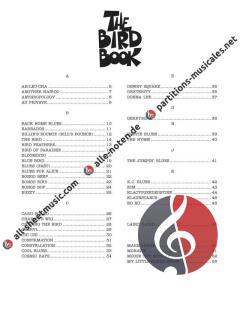 The Bird Book von Charlie Parker 