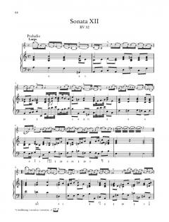 Sonaten für Violine und Basso continuo op. 2 von Antonio Vivaldi 