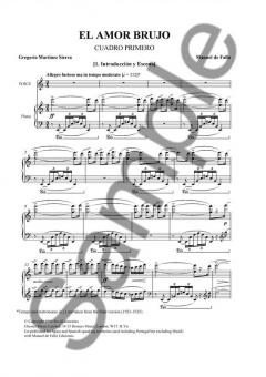 El Amor Brujo (1915 Version) von Manuel de Falla 