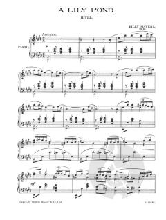 A Lily Pond op. 12 von Billy Mayerl 