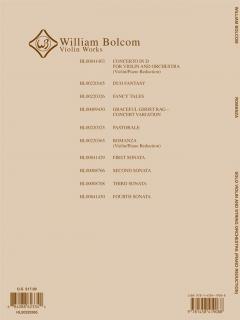 Romanza von William Bolcom 