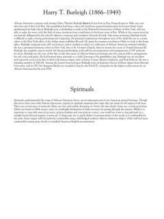 25 Spirituals 