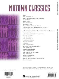 Motown Classics - Instrumental Play-Along 