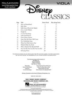 Disney Classics For Viola im Alle Noten Shop kaufen