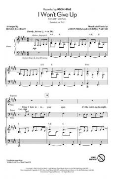 I Won't Give Up von J. Mraz 
