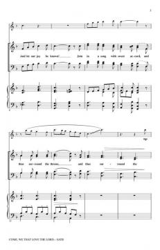 Come, We That Love The Lord von Robert Lowry (Download) 