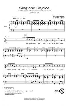 Sing And Rejoice (Gary Hallquist) 