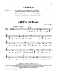 Tunes For Two The Whole Year Through (Jill Gallina) 