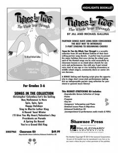 Tunes For Two The Whole Year Through (Jill Gallina) 