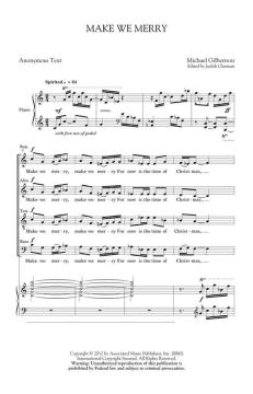Make We Merry von Michael Gilbertson (Download) 