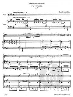 Havanaise op. 83 von Camille Saint-Saëns (Download) 