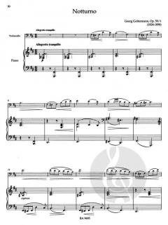 Konzertstücke für Cello und Klavier von Egon Sassmannshaus (Download) 