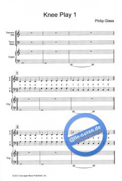 Knee Plays 1-5 (Einstein On The Beach) (Philip Glass) 