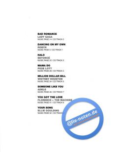 Today's Chart Hits - Audition Songs for Female Singers 
