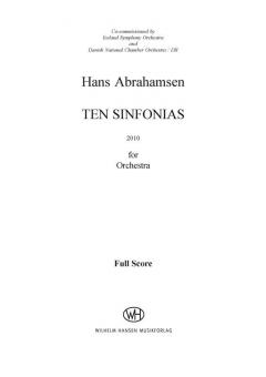 Ten Sinfonias von Hans Abrahamsen 