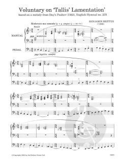 Britten for Organ von Benjamin Britten 
