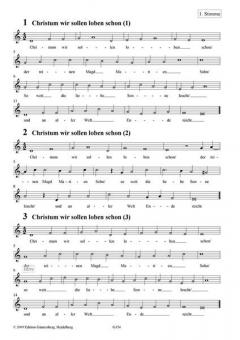 Puer natus in Bethlehem Heft 3: 4-stimmig von Michael Praetorius 