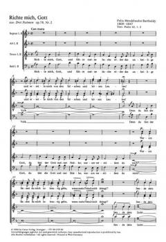 Richte mich Gott (Felix Mendelssohn Bartholdy) 