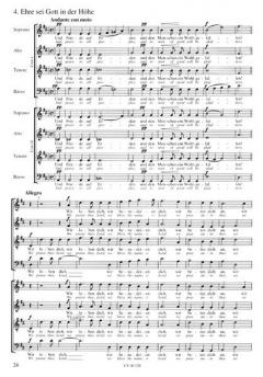 Ehre sei Gott in der Höhe. Gloria von Felix Mendelssohn Bartholdy (Download) 