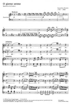 O giorno sereno von Gioacchino Rossini (Download) 