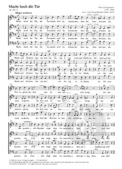 Macht hoch die Tür (Michael Praetorius) 