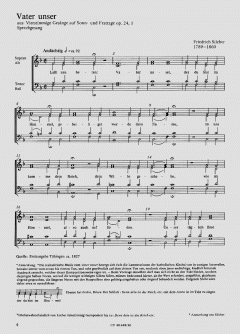 Jesus am Kreuze / Vater unser (Friedrich Silcher) 