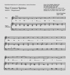 Ave Regina / In monte Oliveti / Veni Creator Spiritus (Anton Bruckner) 