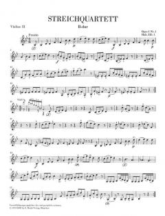 Streichquartette Heft 1 von Joseph Haydn im Alle Noten Shop kaufen (Stimmensatz)