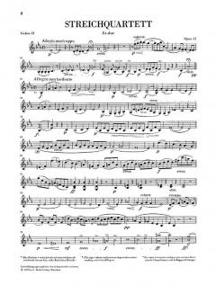Streichquartette op. 12 und 13 von Felix Mendelssohn Bartholdy im Alle Noten Shop kaufen (Stimmensatz)