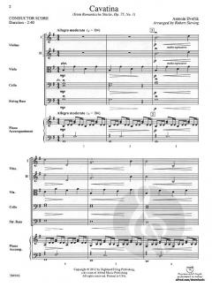Cavatina von Antonín Dvořák (Download) 