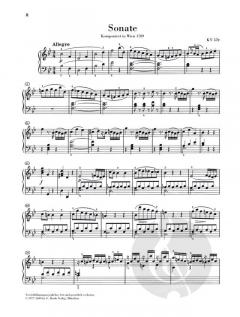 Klaviersonate B-Dur KV 570 von Wolfgang Amadeus Mozart im Alle Noten Shop kaufen