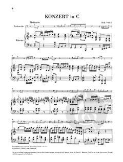 Konzert für Violoncello und Orchester C-dur Hob. VIIb:1 von Joseph Haydn im Alle Noten Shop kaufen