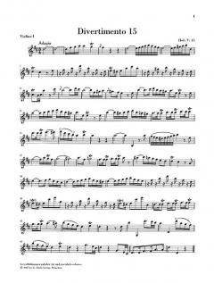 Streichtrios Heft 2 von Joseph Haydn im Alle Noten Shop kaufen (Stimmensatz)