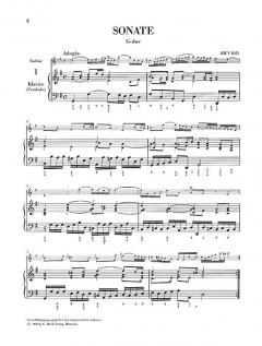 3 Sonaten von Johann Sebastian Bach für Violine und Klavier (Cembalo) BWV 1020, 1021,1023 im Alle Noten Shop kaufen
