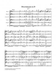 Divertimento D-Dur Hob. II:8 (Joseph Haydn) 