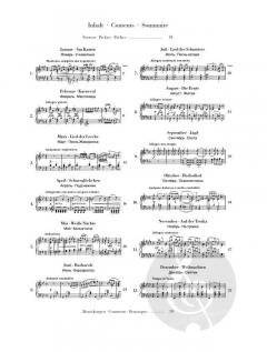 Die Jahreszeiten op. 37bis von Pjotr Iljitsch Tschaikowski 