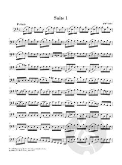 6 Suiten für Violoncello solo von Johann Sebastian Bach im Alle Noten Shop kaufen - HN666