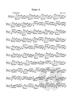 6 Suiten für Violoncello solo von Johann Sebastian Bach im Alle Noten Shop kaufen - HN666