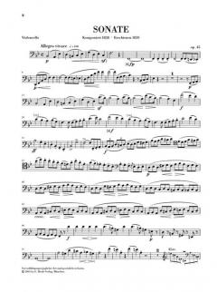 Sonate für Klavier und Violoncello B-dur op. 45 von Felix Mendelssohn Bartholdy im Alle Noten Shop kaufen