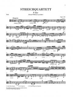 Streichquartett F-dur op. 135 von Ludwig van Beethoven im Alle Noten Shop kaufen (Stimmensatz)