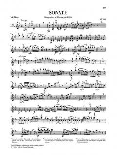 Sonaten für Klavier und Violine Band 3 von Wolfgang Amadeus Mozart im Alle Noten Shop kaufen