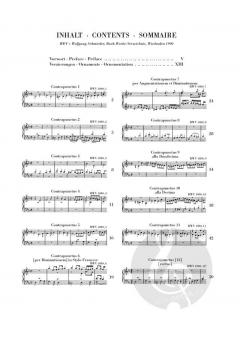 Die Kunst der Fuge von Johann Sebastian Bach für Cembalo (Klavier) BWV 1080 im Alle Noten Shop kaufen