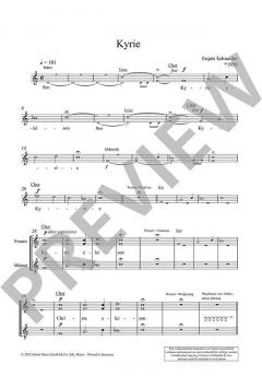Kyrie und Gloria von Enjott Schneider 