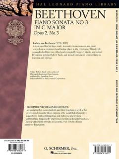 Sonata No. 3 In C Major, Opus 2, No. 3 von Ludwig van Beethoven 