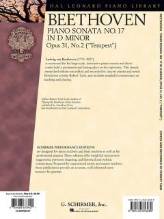 Sonata No. 17 In D Minor, Op. 31, No. 2 von Ludwig van Beethoven 