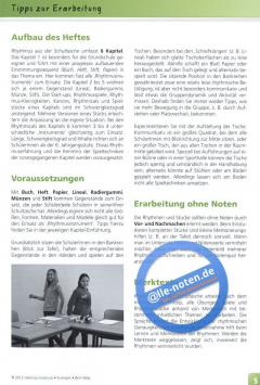 Rhythmus aus der Schultasche (Richard Filz) 